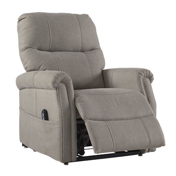 Ashley Furniture Markridge Gray Power Lift Recliner 3500212