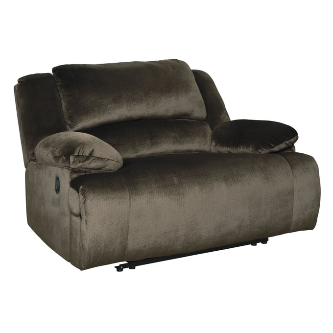 Clonmel Contemporary Chocolate Zero Wall Wide Seat Recliner 3650452