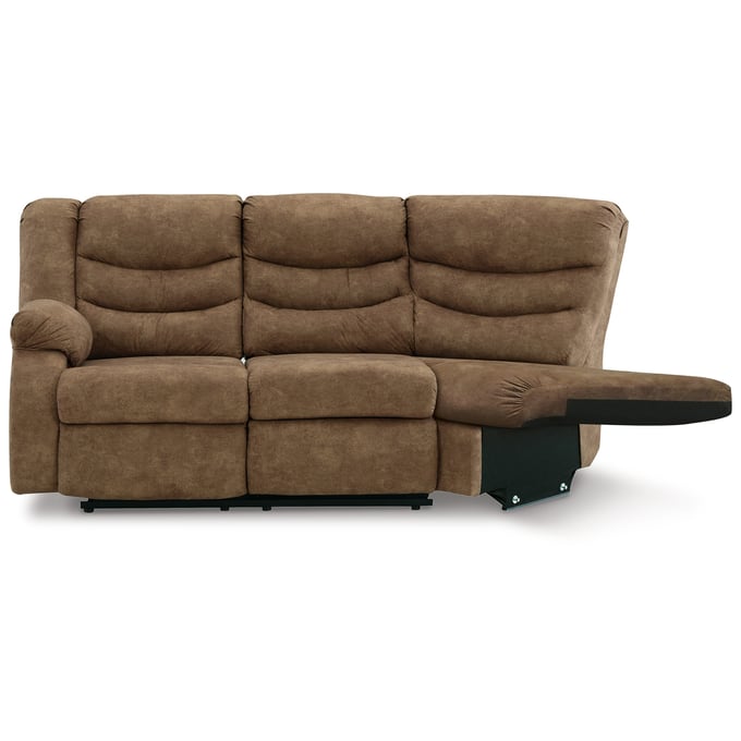 Ashley Furniture Partymate Brindle LAF Reclining Loveseat 3690248