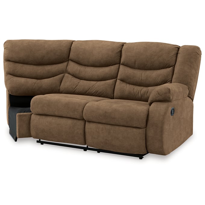 Ashley Furniture Partymate Brindle RAF Reclining Loveseat 3690250