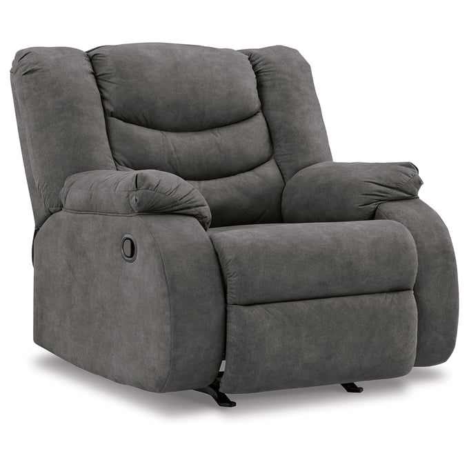 Ashley Furniture Partymate Slate Rocker Recliner 3690325