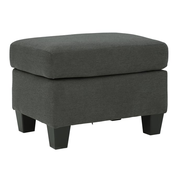 Ashley Furniture Bayonne Charcoal Ottoman 3780114