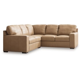 Ashley Furniture Bandon Toffee 2pc Sectional With LAF Loveseat