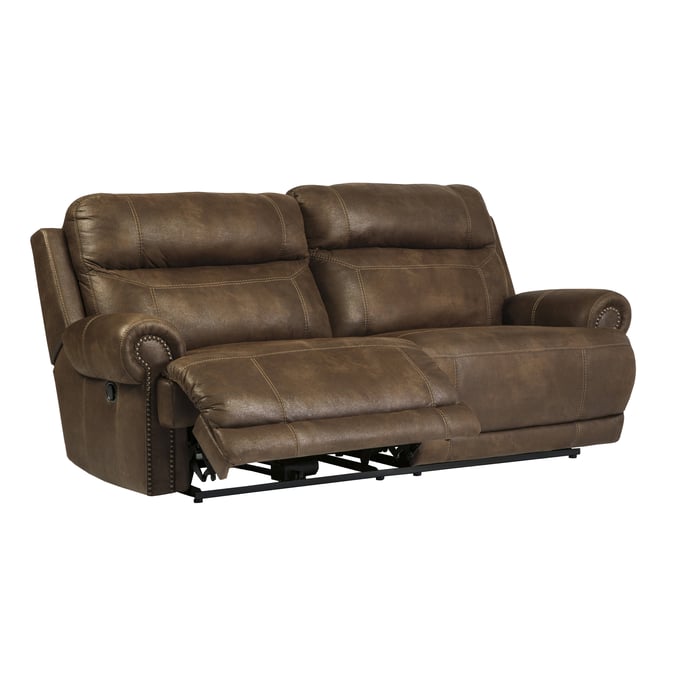 Ashley Furniture Austere Brown 2 Seat Reclining Sofa 3840081