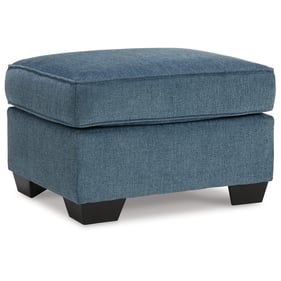 Ashley Furniture Cashton Blue Ottoman