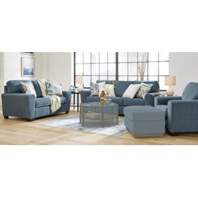 Ashley Furniture Cashton Blue 3pc Living Room Set