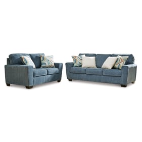 Ashley Furniture Cashton Blue 2pc Living Room Set