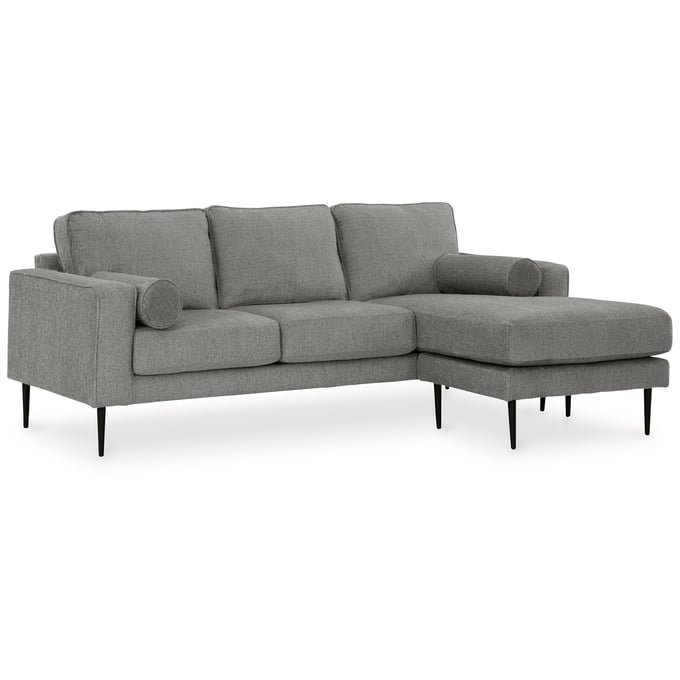 Ashley Furniture Hazela Charcoal Sofa Chaise Sectional 4110218