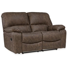 Ashley Furniture Kilmartin Chocolate Reclining Loveseat