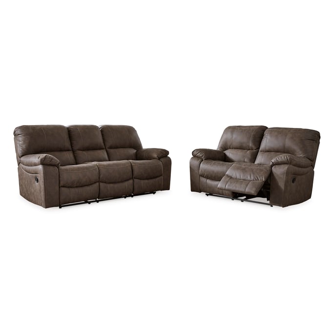 Ashley Furniture Kilmartin Chocolate 2pc Living Room Set 42404-LR-S1