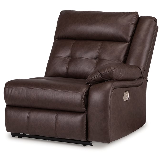 Ashley Furniture Walnut RAF Zero Wall Power Recliner 4270262