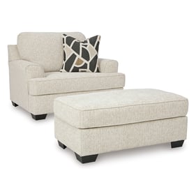 Ashley Furniture Heartcort Quartz Chair And Ottoman Set