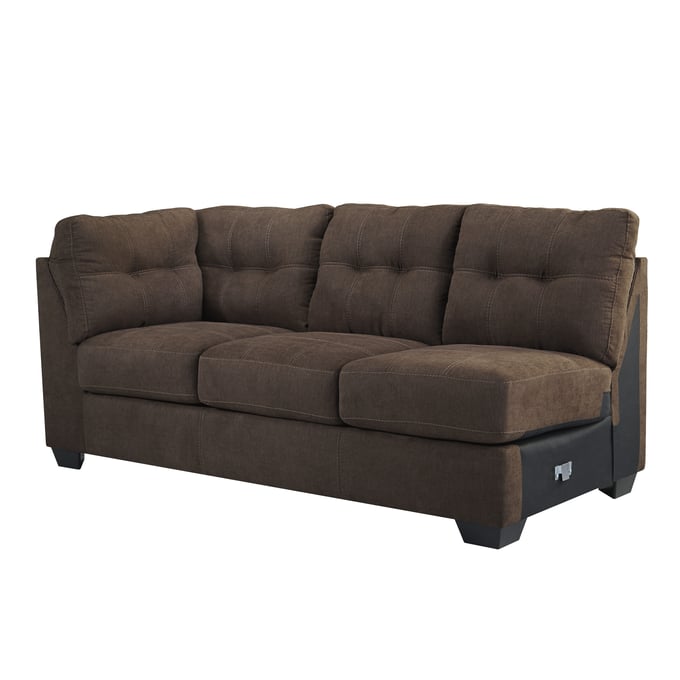 Ashley Furniture Maier Contemporary Walnut LAF Sofa 4522166