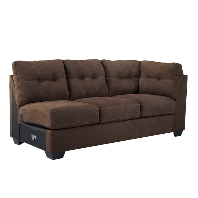 Ashley Furniture Maier Contemporary Walnut RAF Sofa 4522167