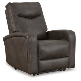 Ashley Furniture Ryversans Quarry Power Recliner With Adjustable Headrest