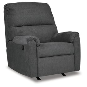 Ashley Furniture Miravel Gunmetal Rocker Recliner