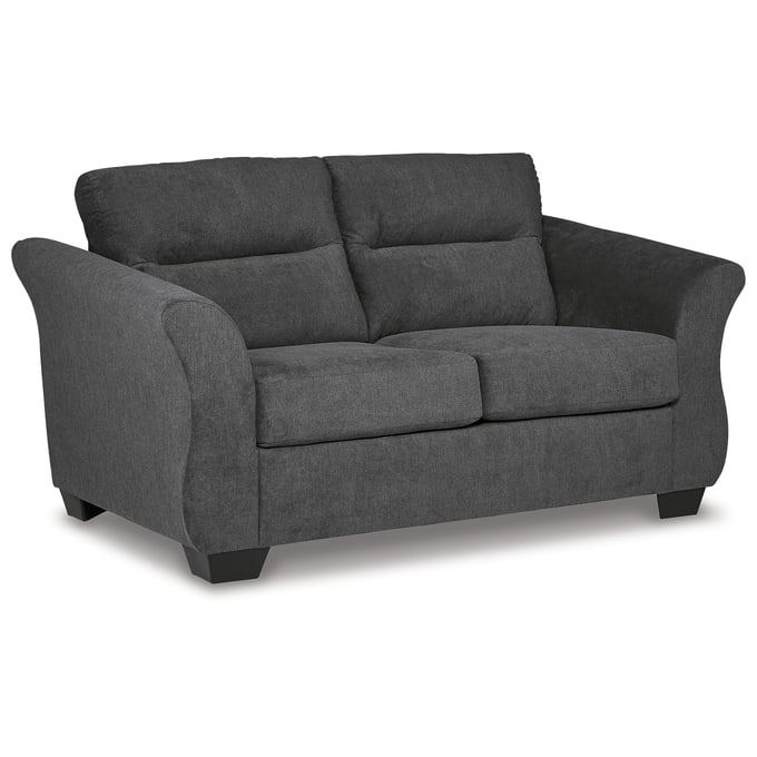 Ashley Furniture Miravel Gunmetal Loveseat 4620435