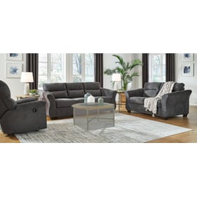 Ashley Furniture Miravel Gunmetal 3pc Living Room Set