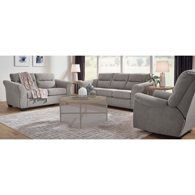 Ashley Furniture Miravel Slate 3pc Living Room Set 46206-LR-S2