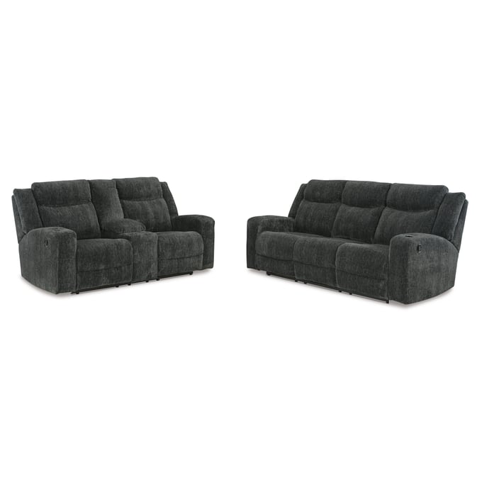 Ashley Furniture Martinglenn Ebony 2pc Living Room Set 46504-LR-S1