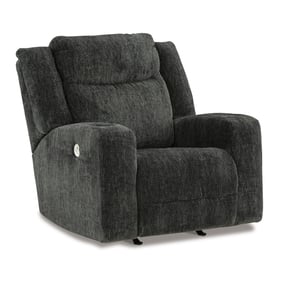 Ashley Furniture Martinglenn Ebony Power Rocker Recliner