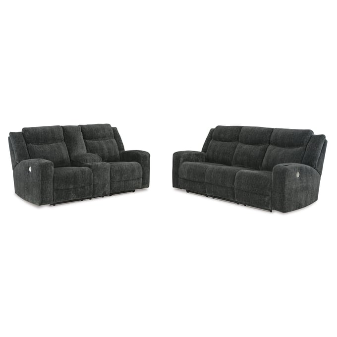 Ashley Furniture Martinglenn Ebony 2pc Power Living Room Set 46504-LR-S3