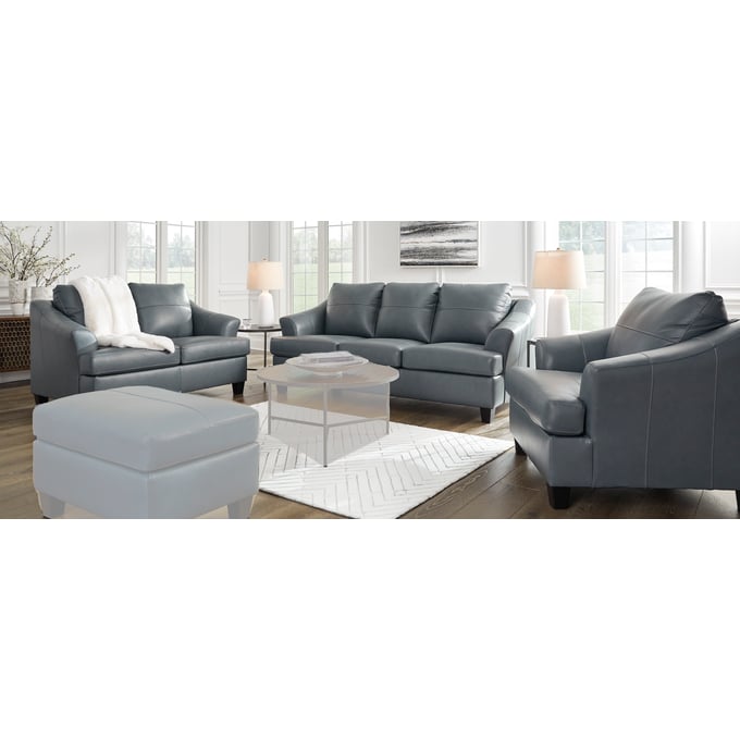 Ashley Furniture Genoa Steel 3pc Living Room Set 4770-LR-S2