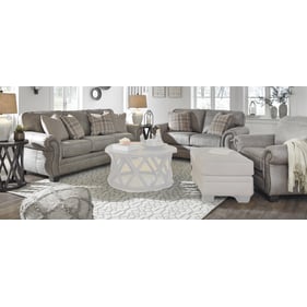 Ashley Furniture Olsberg Steel 3pc Living Room Set