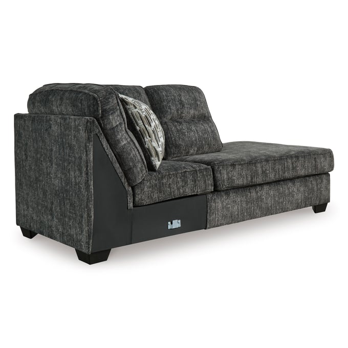 Ashley Furniture Lonoke Gunmetal RAF Corner Chaise 5050417