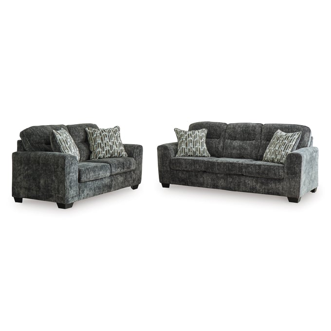 Ashley Furniture Lonoke Gunmetal 2pc Living Room Set 50504-LR-S1