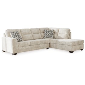 Ashley Furniture Lonoke Parchment 2pc Sectional With RAF Chaise