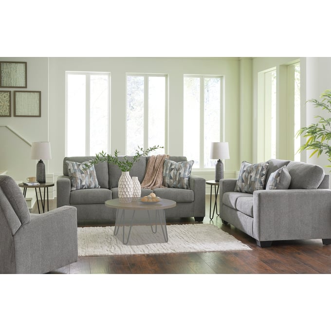 Ashley Furniture Deltona Graphite 3pc Living Room Set 51205-LR-S2