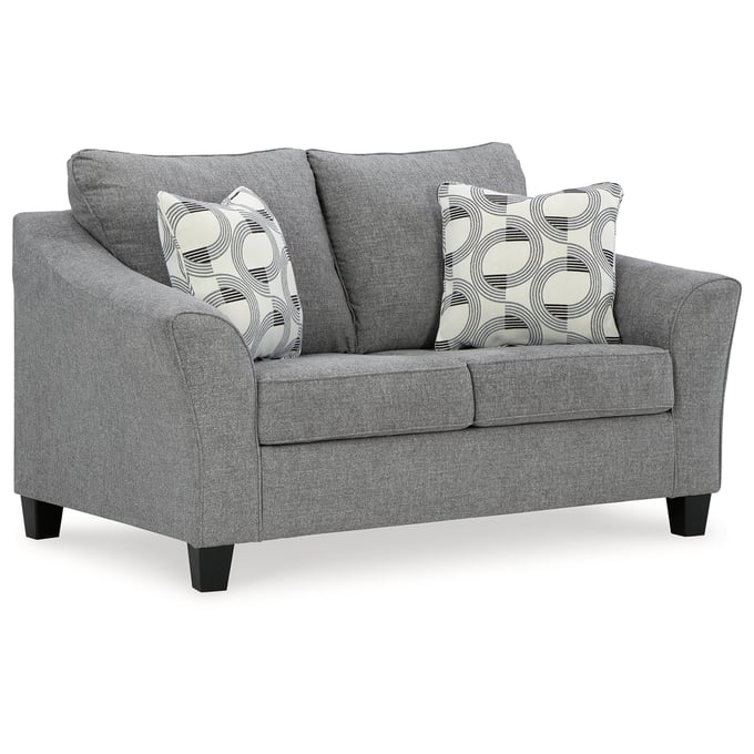 Ashley Furniture Mathonia Smoke Loveseat 5190335