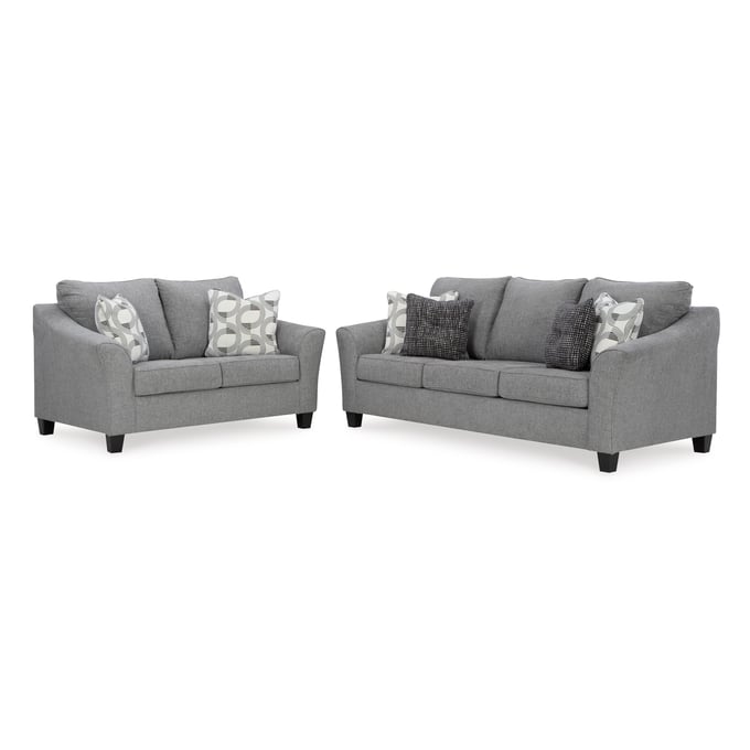 Ashley Furniture Mathonia Smoke 2pc Living Room Set 51903-LR-S1