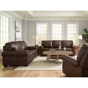 Ashley Furniture Colleton Dark Brown 3pc Living Room Set