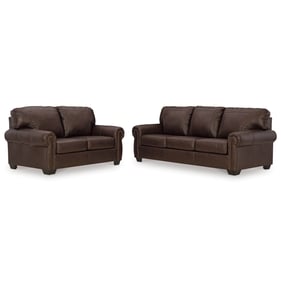 Ashley Furniture Colleton Dark Brown 2pc Living Room Set