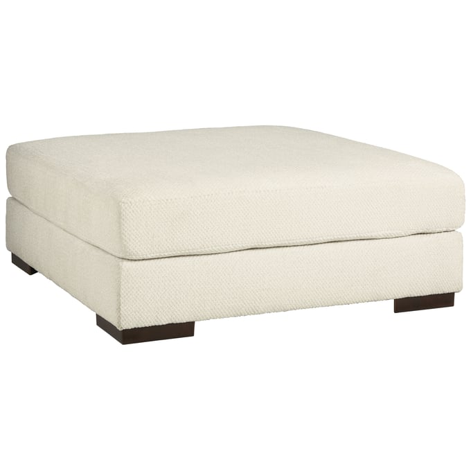 Ashley Furniture Zada Ivory Oversized Accent Ottoman 5220408