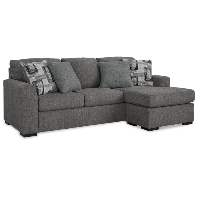 Ashley Furniture Gardiner Pewter Sofa Chaise Sectional 5240418