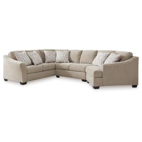 Ashley Furniture Brogan Bay Cork 3pc Sectional With RAF Cuddler