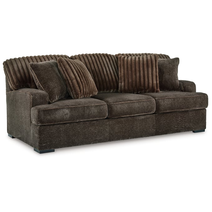 Ashley Furniture Aylesworth Chocolate Sofa 5370238