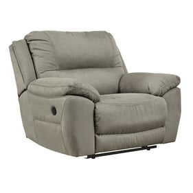 Ashley Furniture Next Gen Gaucho Putty Zero Wall Wide Seat Recliner