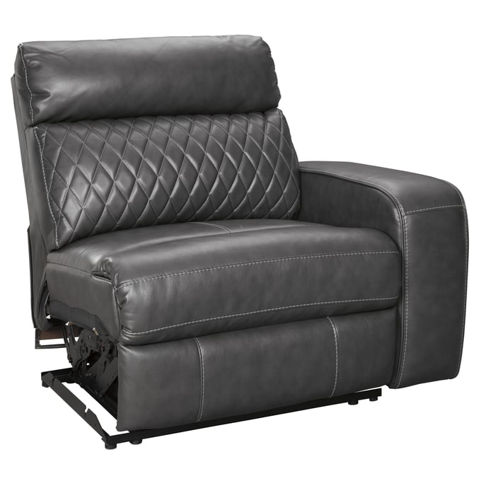 Ashley Furniture Samperstone Gray RAF Zero Wall Power Recliner 5520362