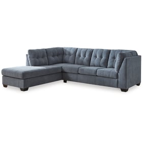 Ashley Furniture Marleton Denim 2pc Sectional With LAF Chaise