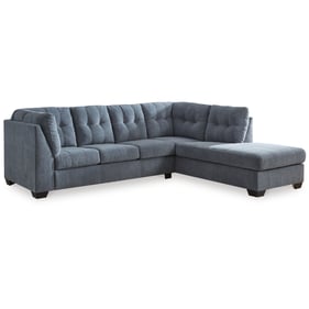 Ashley Furniture Marleton Denim 2pc Sectional With RAF Chaise