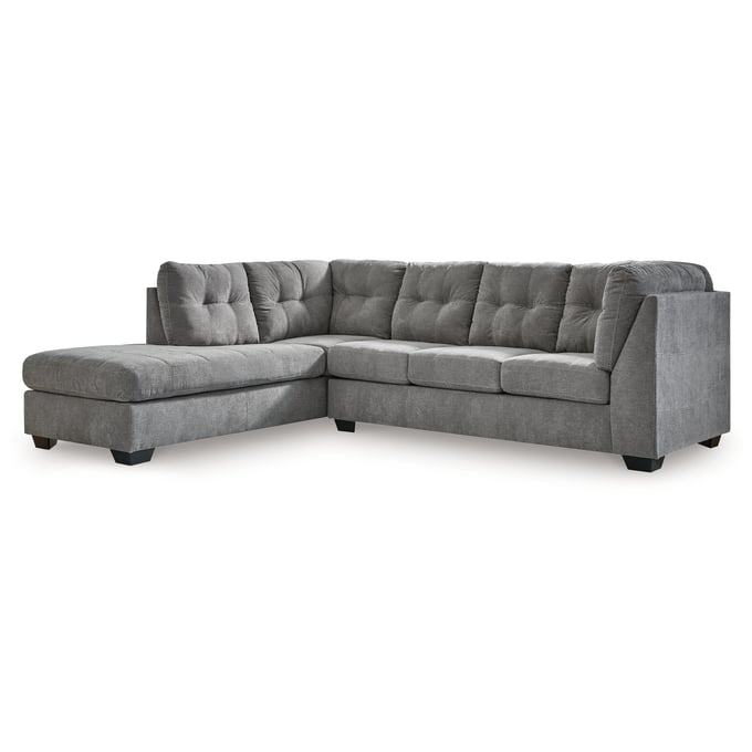 Ashley Furniture Marleton Gray 2pc Sectional With LAF Chaise 55305S1