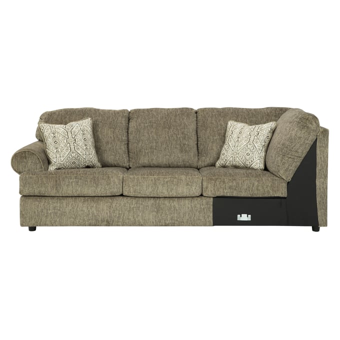 Ashley Furniture Hoylake Chocolate LAF Sofa 5640266