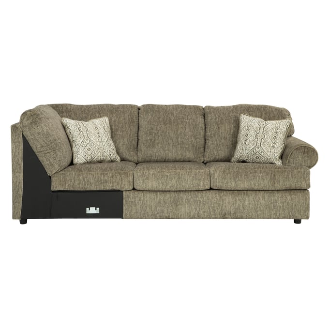 Ashley Furniture Hoylake Chocolate RAF Sofa Sectional 5640267