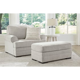 Ashley Furniture Eastonbridge Shadow Chair And Ottoman Set