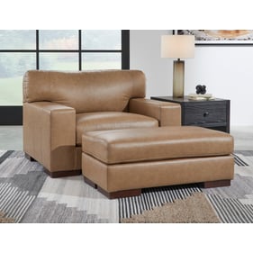 Ashley Furniture Lombardia Tumbleweed Chair And Ottoman Set