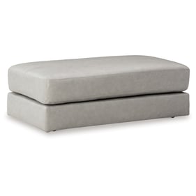 Ashley Furniture Amiata Glacier Oversized Accent Ottoman